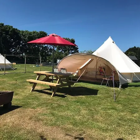Cox Hill Glamping Badger Lüks kamp alanı Truro